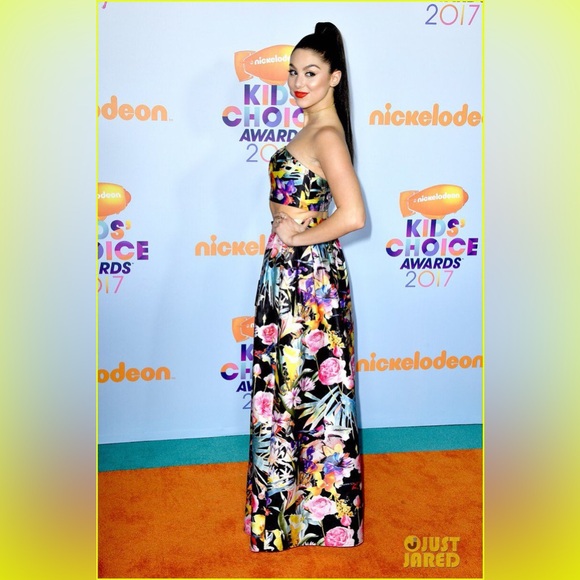 L’ATISTE 2-Piece Red Carpet Floral Maxi Skirt Dress - Picture 10 of 15